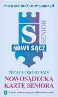 Tu honorujemy Nowosądecką Kartę Seniora